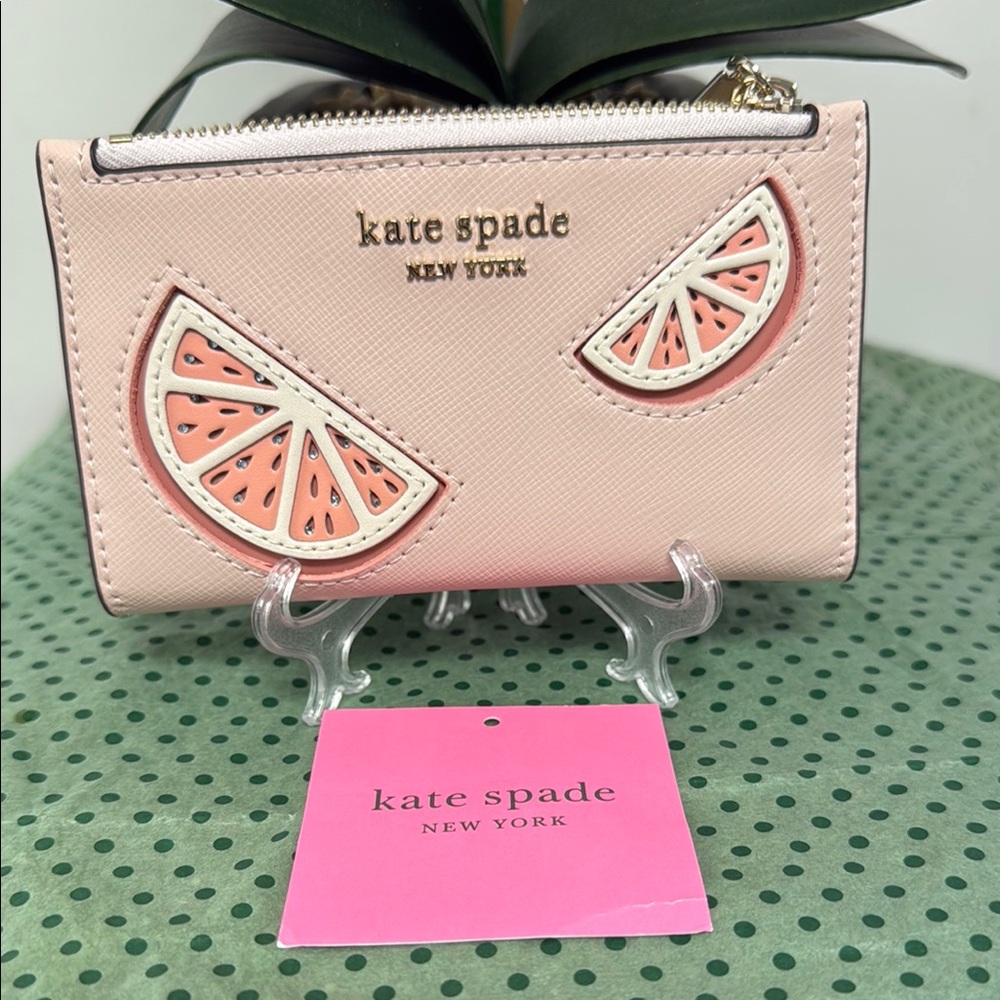 Kate Spade Pink Citrus Wallet